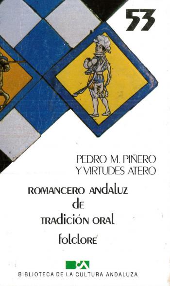 Portada del libro Romancero andaluz de tradición oral
