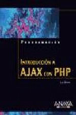 Portada del libro Introduccion a Ajax con PHP