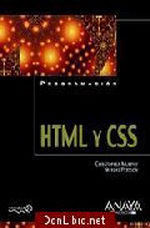 Portada del libro HTML y CSS