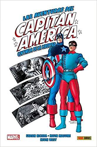 Portada del libro Las Aventuras del Capitán América, Centinela de la Libertad