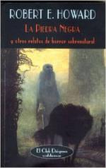 Portada del libro La piedra negra: Y otros relatos de horror sobrenatural
