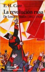 Portada del libro La revolución rusa: De Lenin a Stalin, 1917-1929