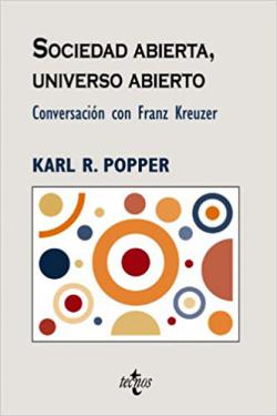 Portada del libro Sociedad abierta, universo abierto: Conversación con Franz Kreuzer