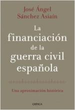 Portada del libro La financiación de la guerra civil española